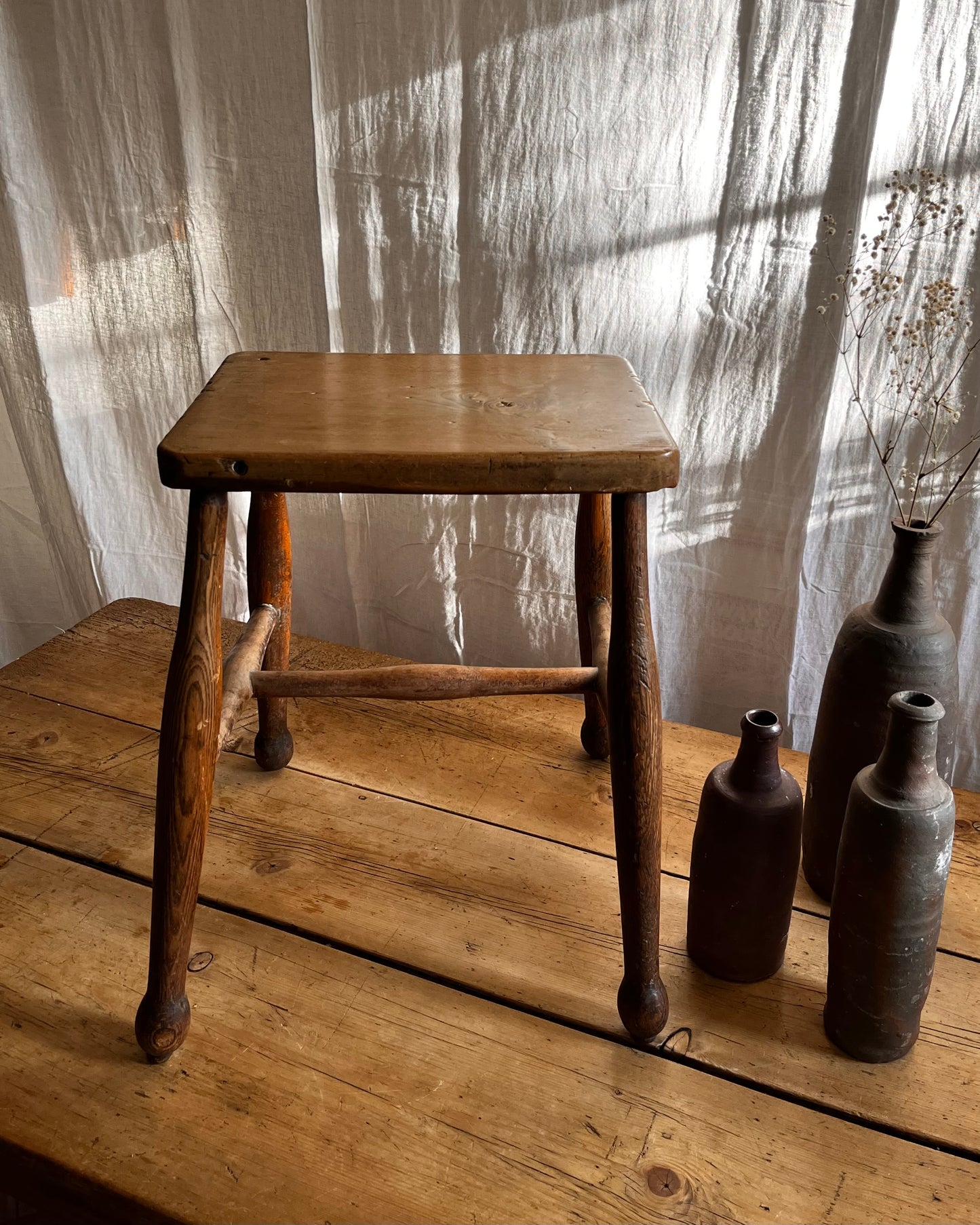 Late 19th Century Country Stool