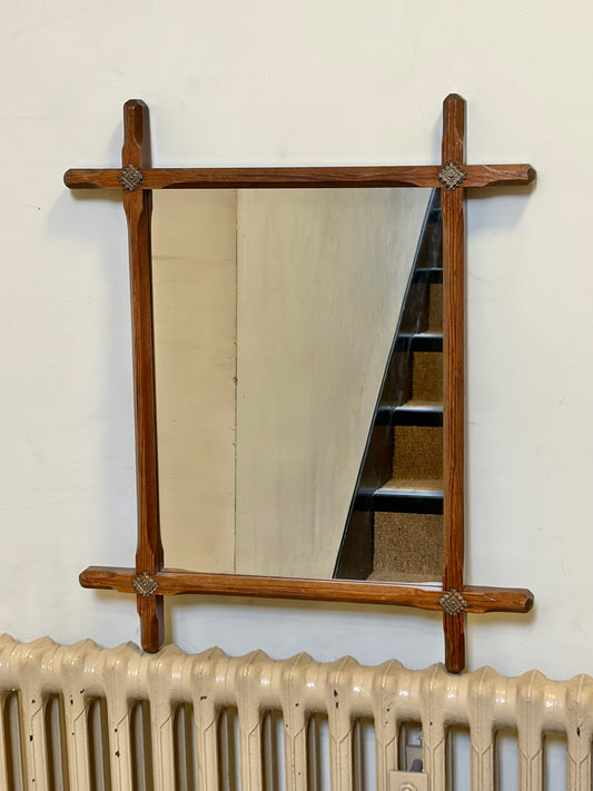Arts & Crafts Oxford Mirror