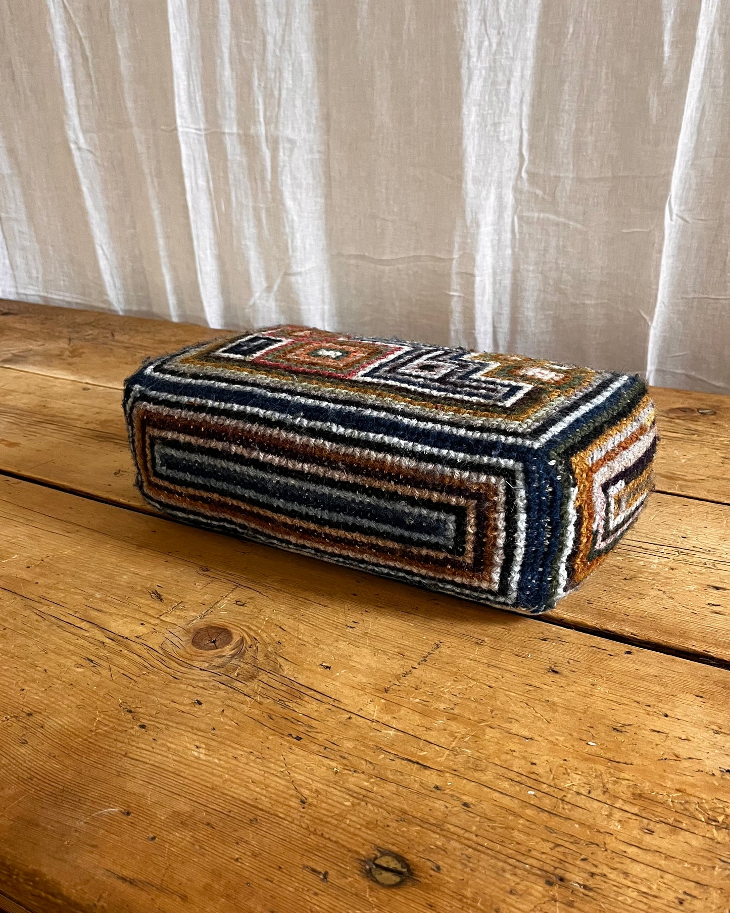 Folk Art Prayer Cushion