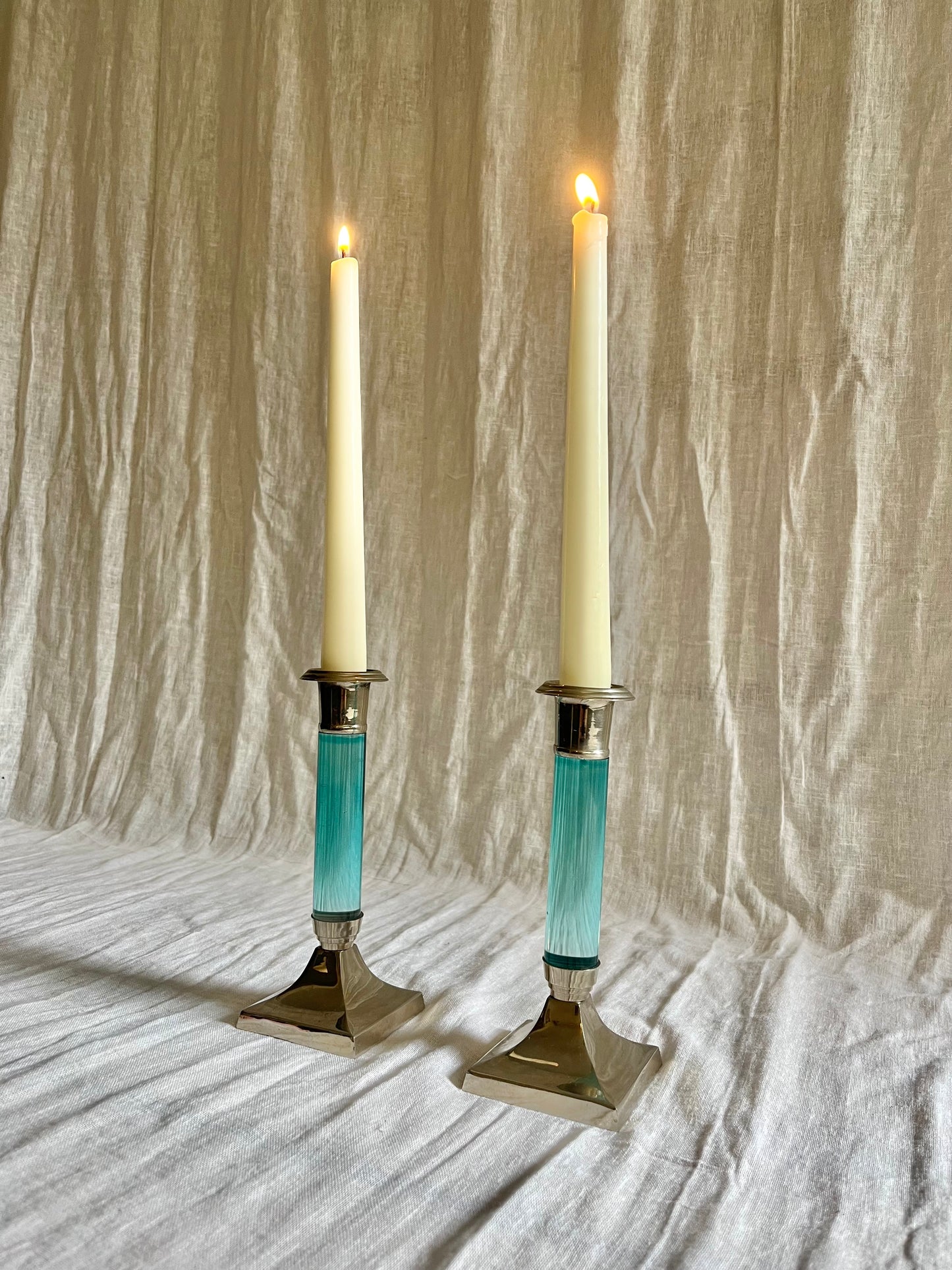 Art Deco Candle Holders