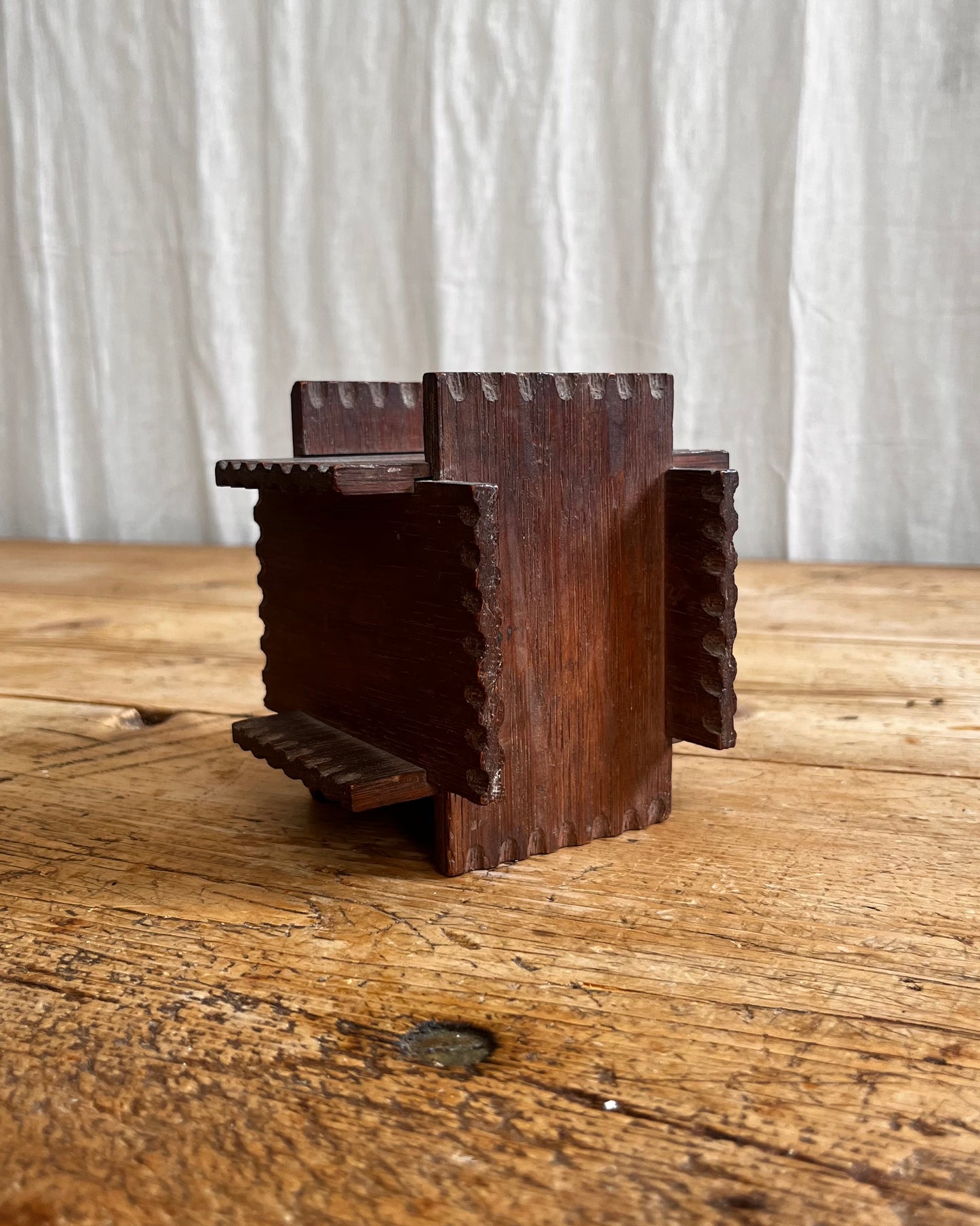 Victorian Tramp Art Money Box