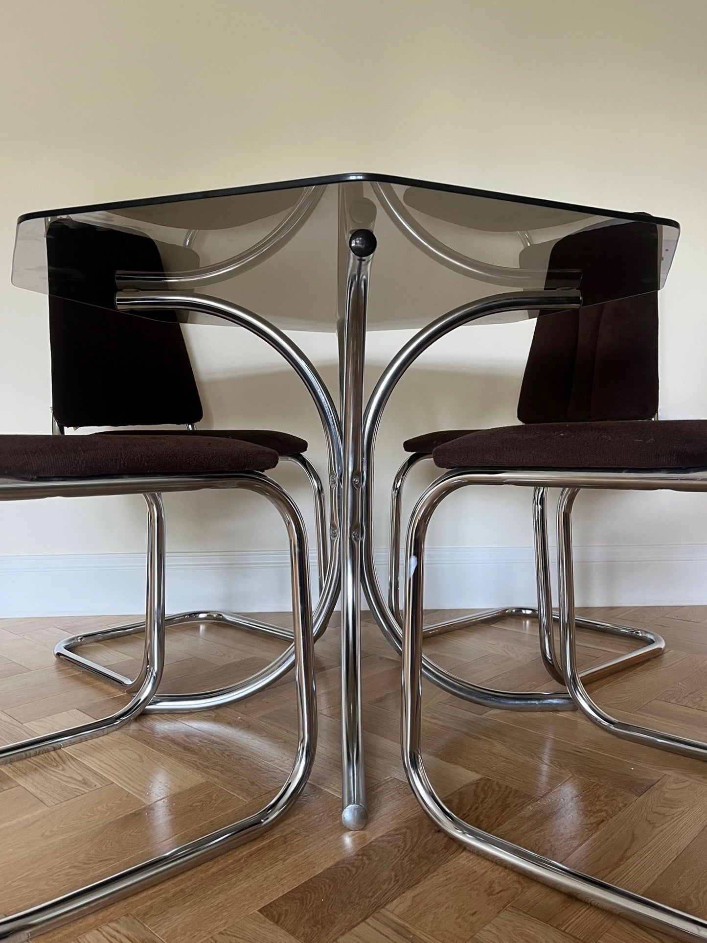 1970’s Glass Dining Table