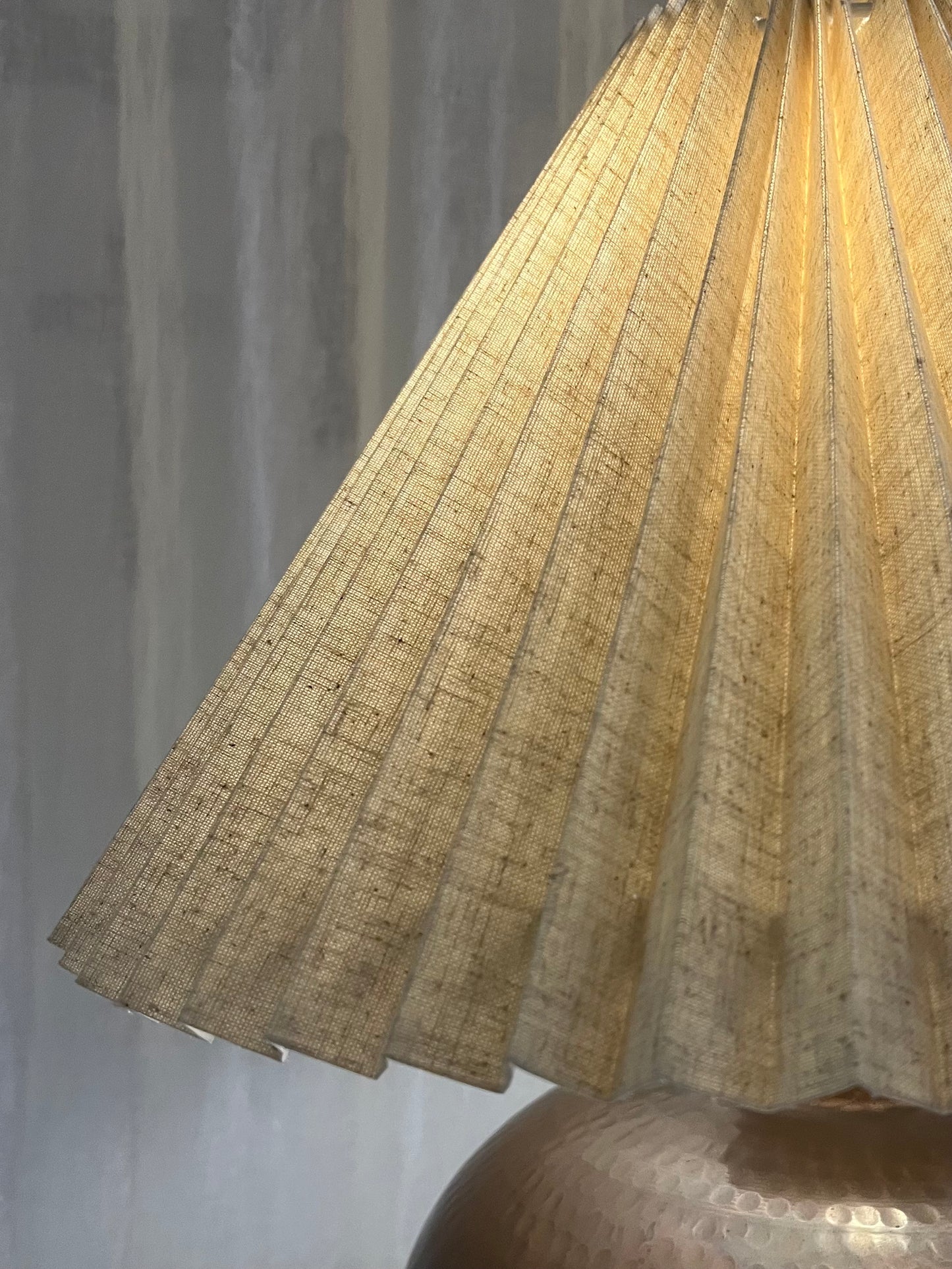 Large Indian Vessel Lamp