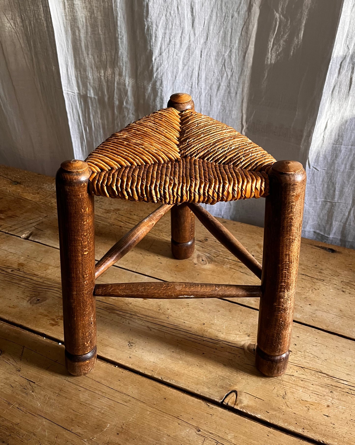 French Tripod Stool c1950