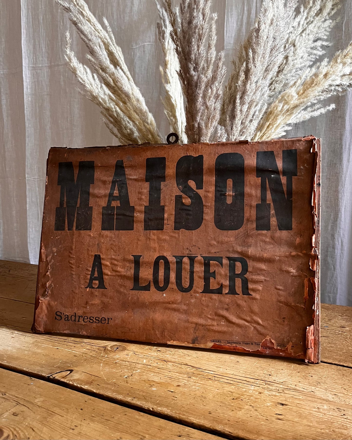 ‘Maison A Louer’ A House To Rent