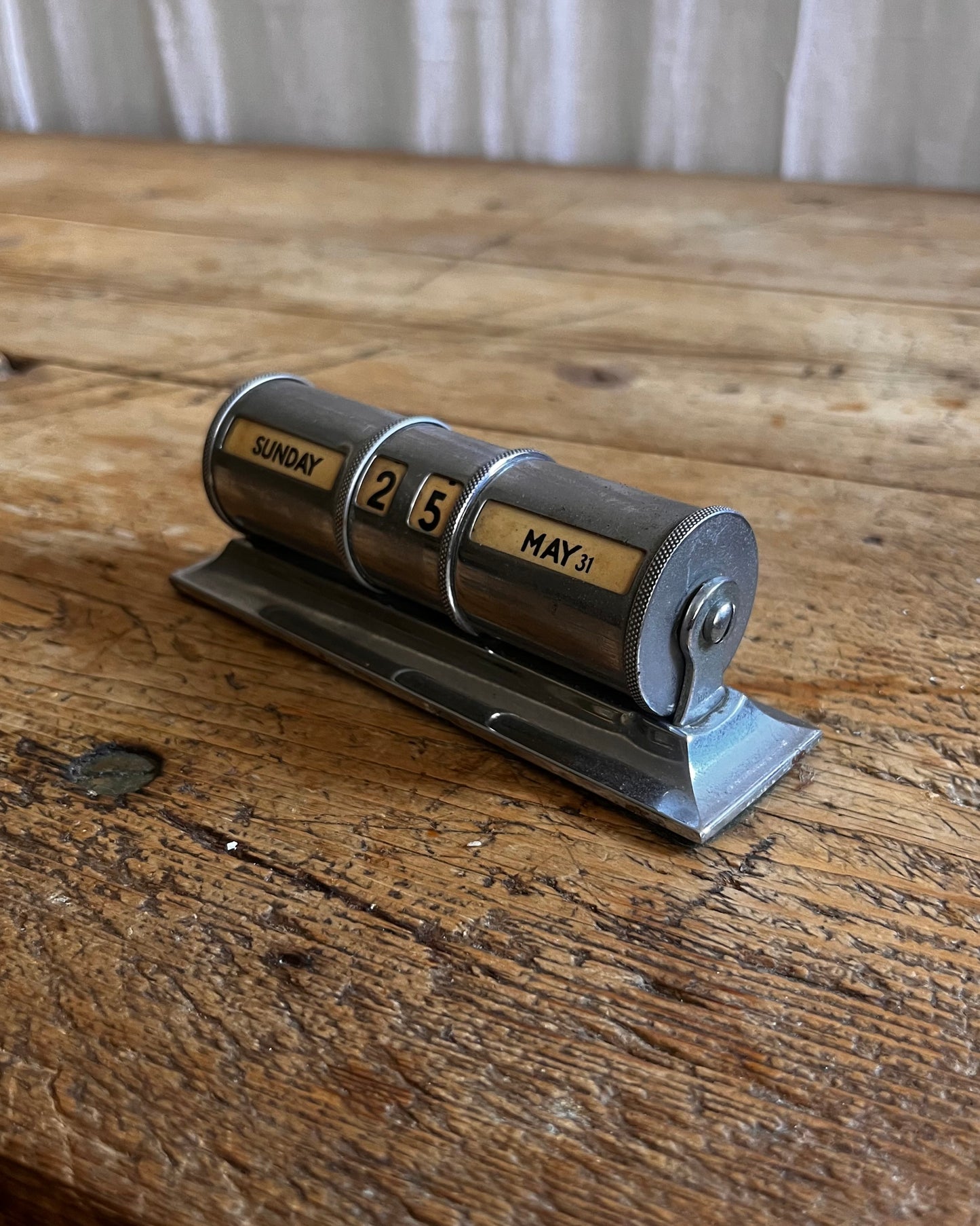 Vintage Perpetual Desk Calendar c1940