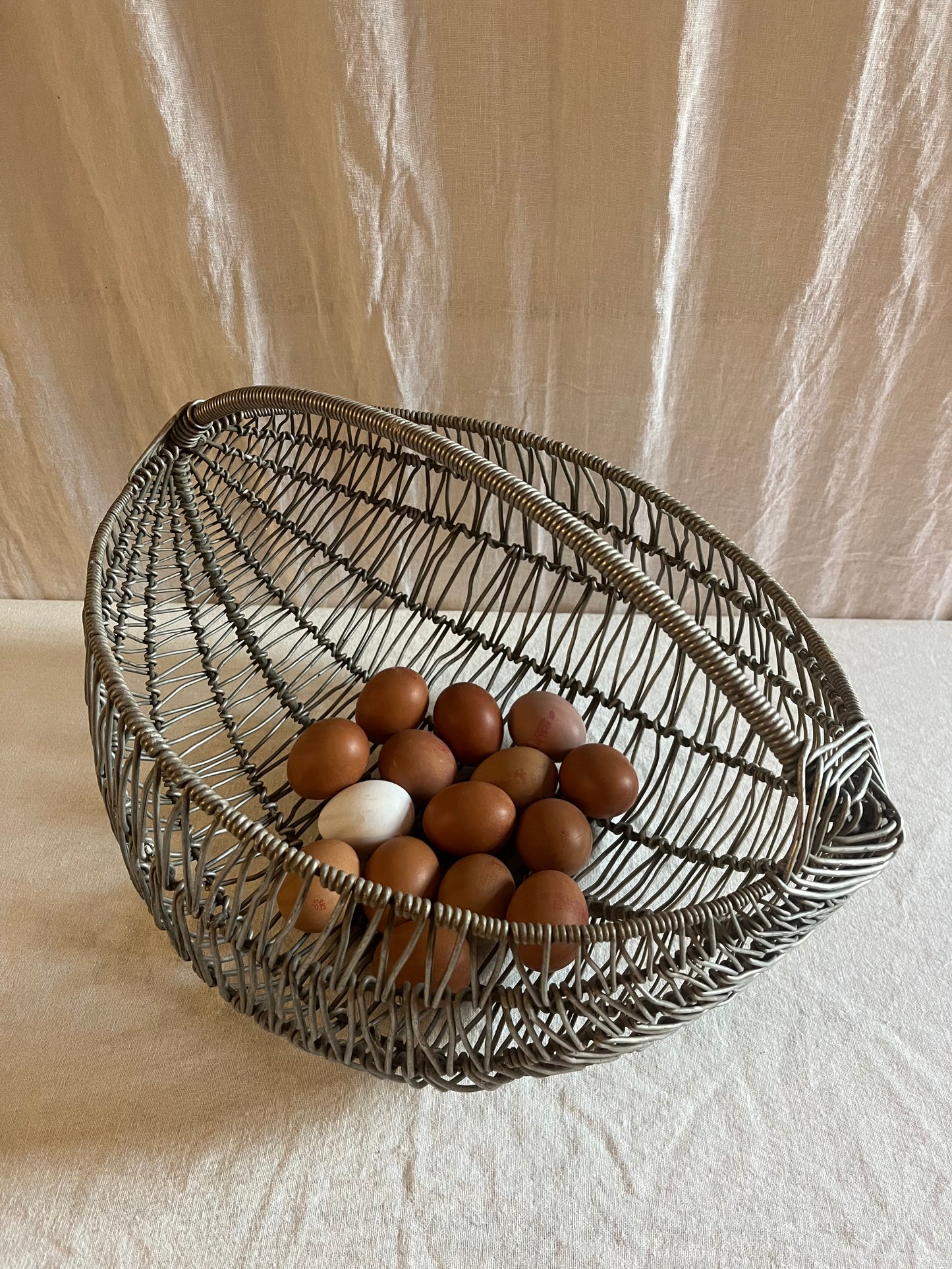 Large French Wire Basket