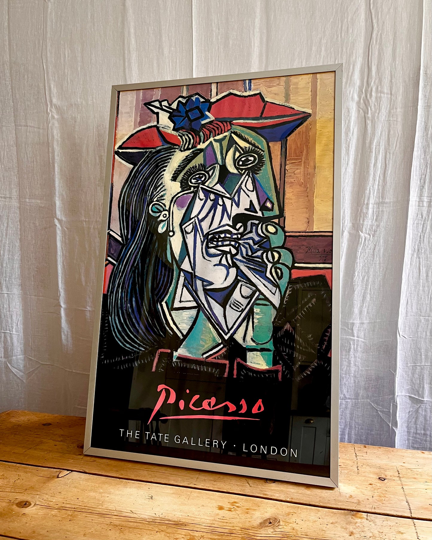 Picasso’s ‘Weeping Woman’ Original Framed Exhibition Poster
