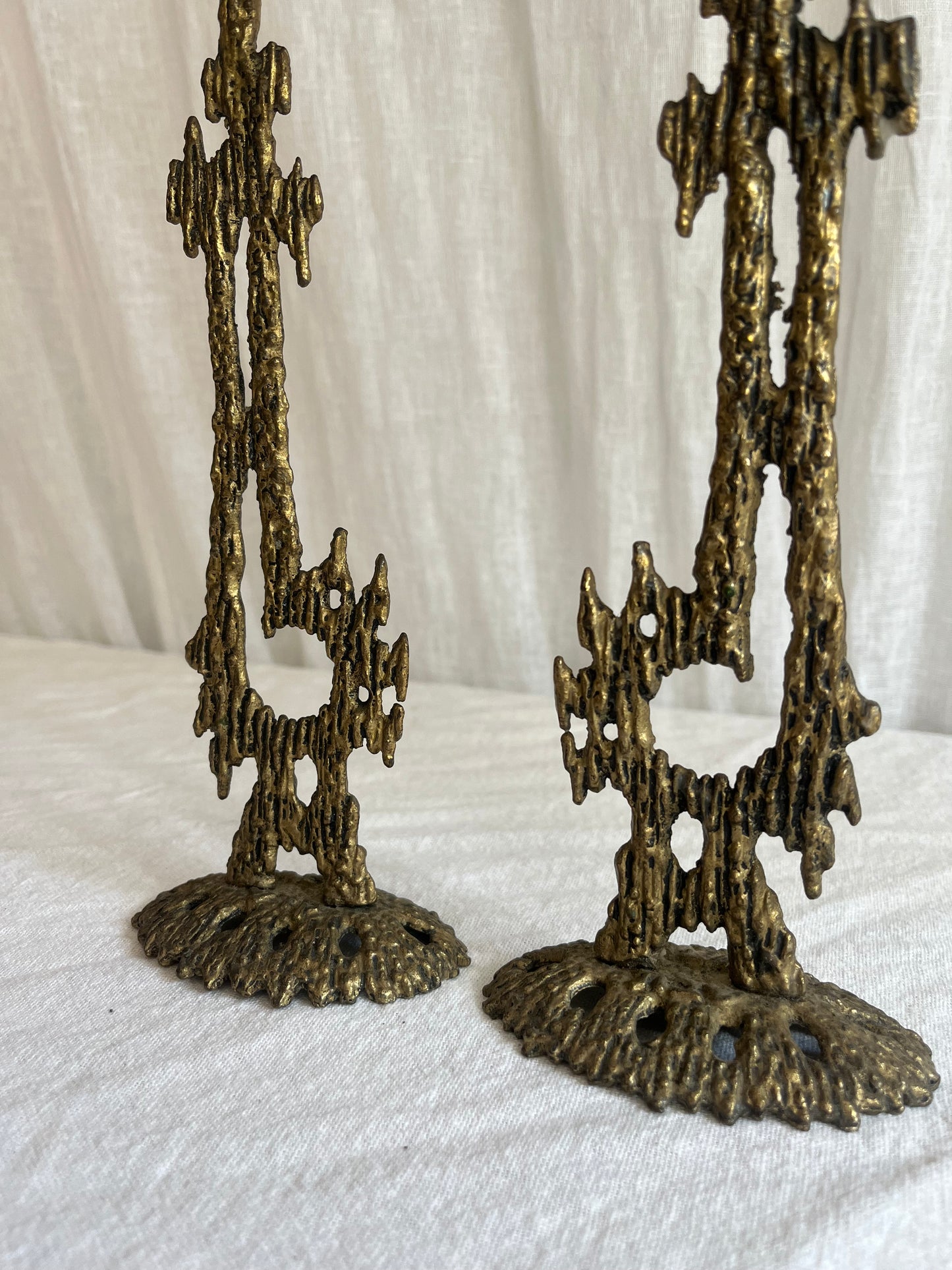 Wainberg Brutalist Candle Holders