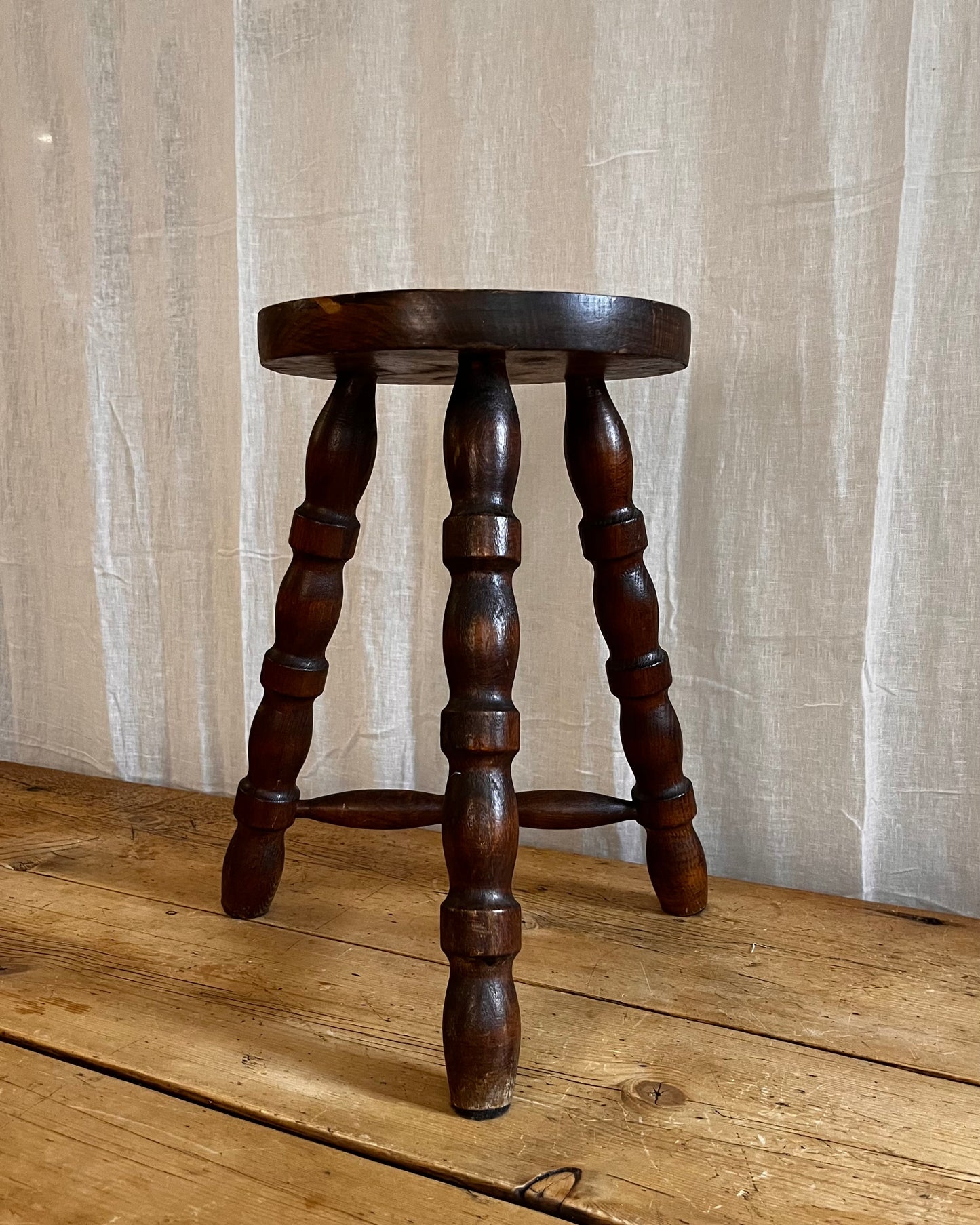 Vintage French Farmhouse Stool