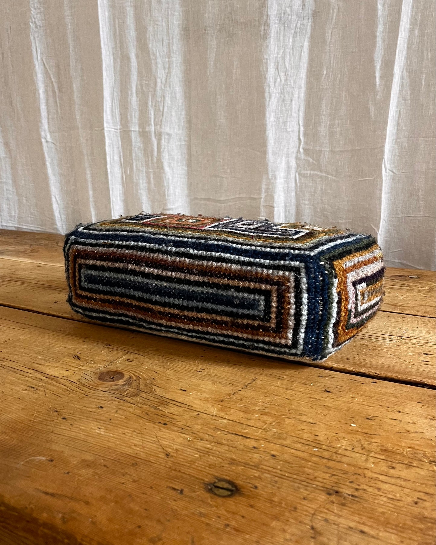 Folk Art Prayer Cushion