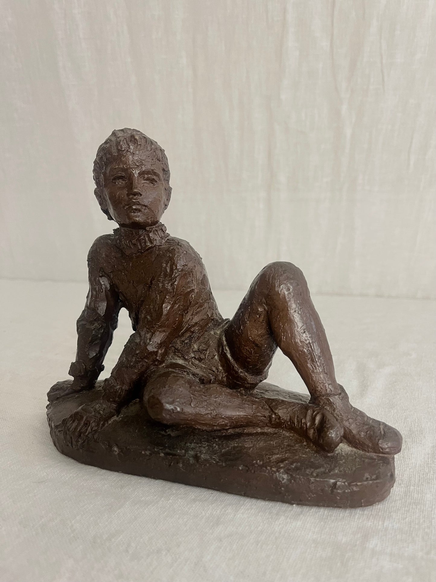 ‘Young Boy Seated’ By Karin Jonzen (1914-1998)