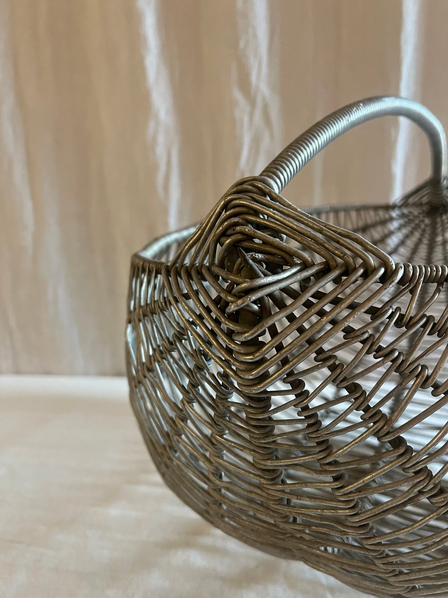 Large French Wire Basket