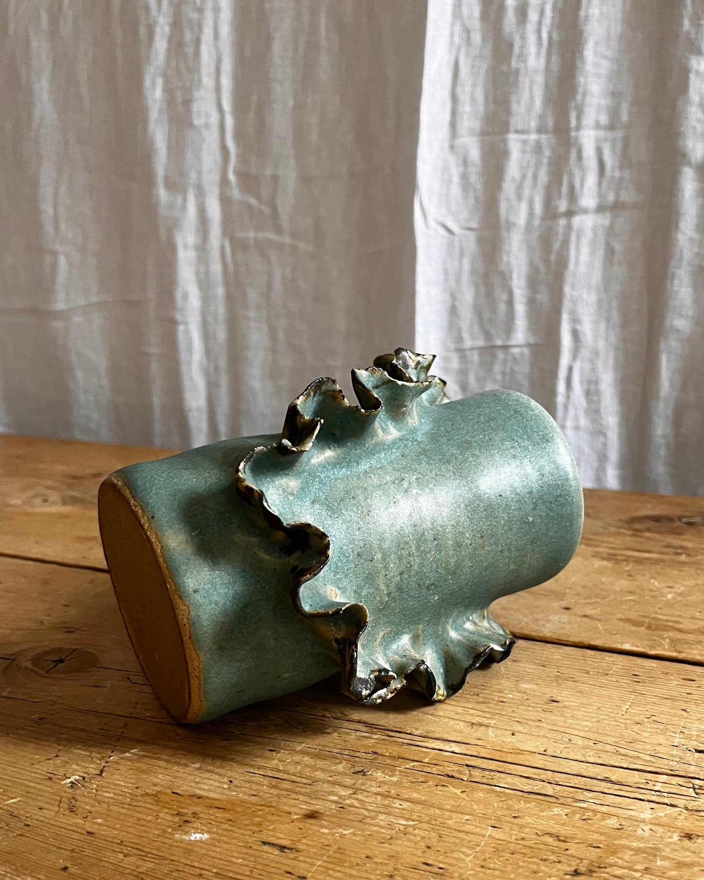 Vintage Frilly Vase