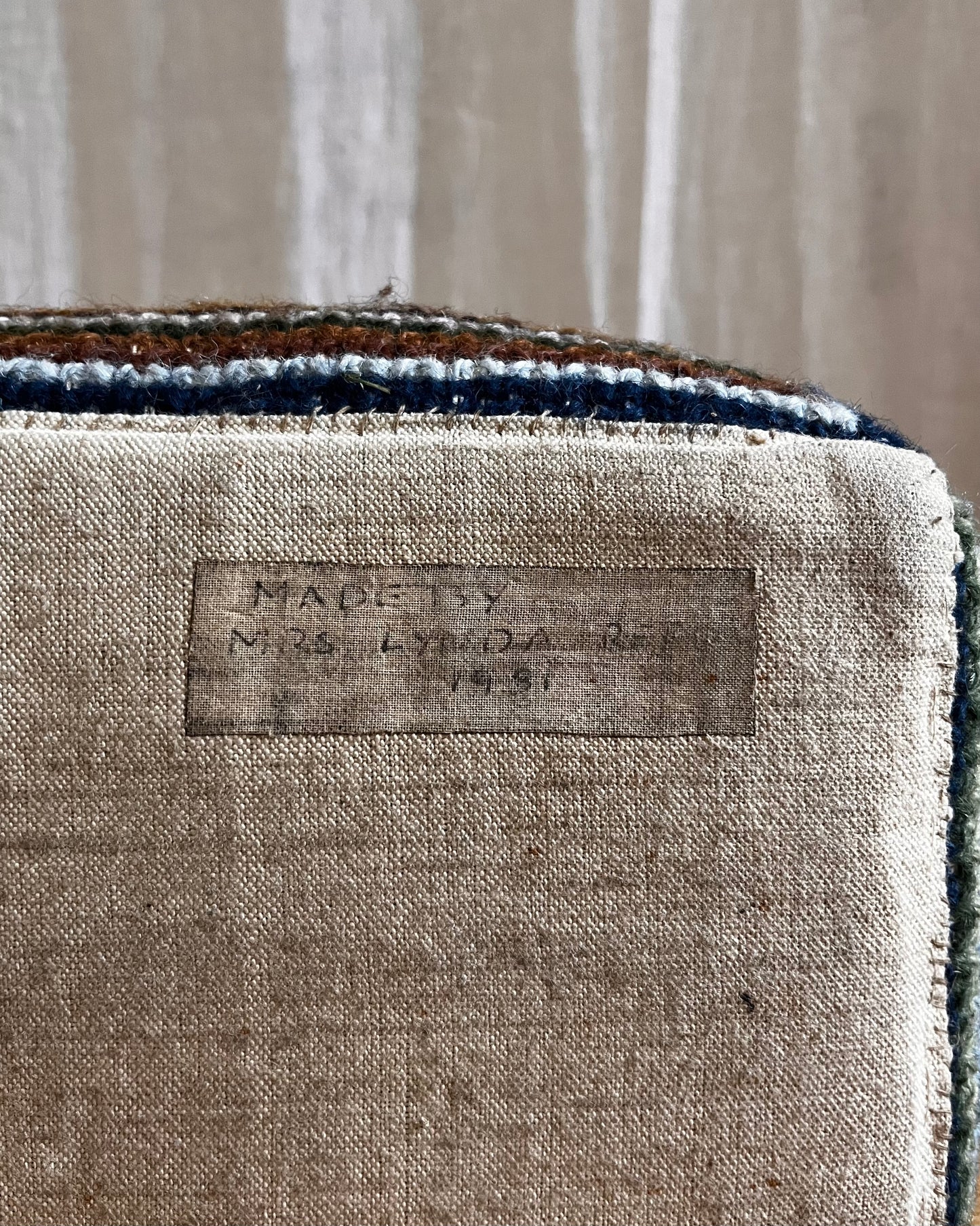 Folk Art Prayer Cushion