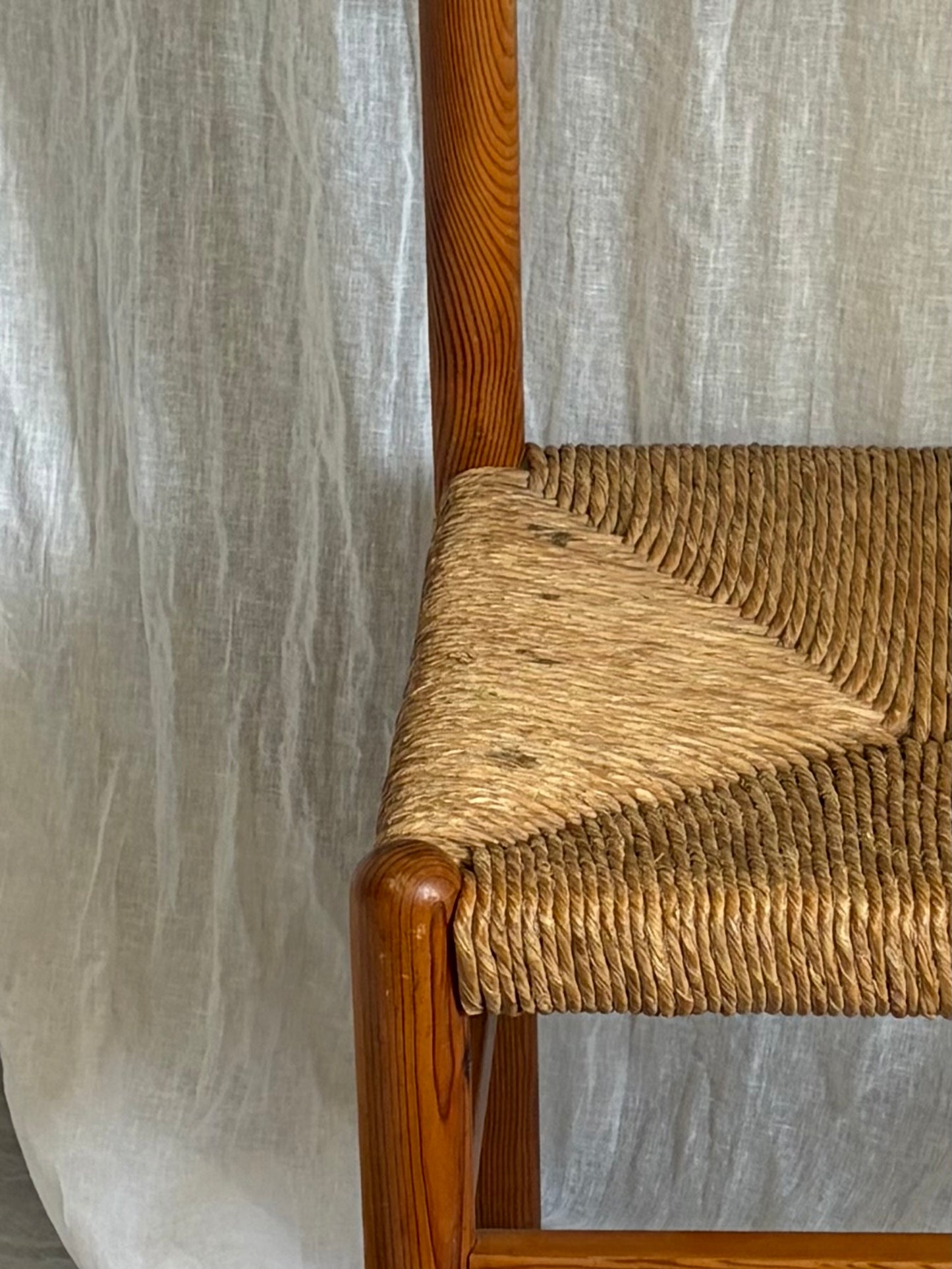 Rare Danish Razor Back Chair