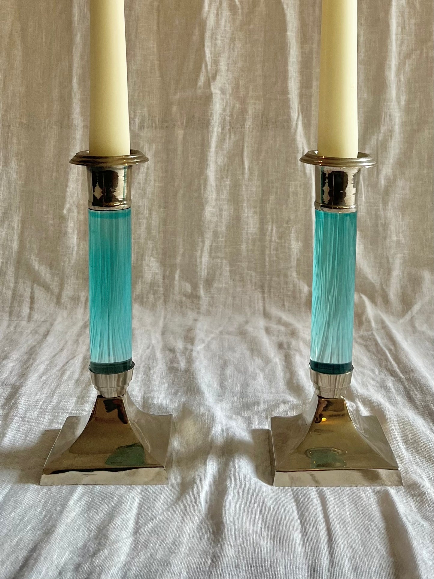 Art Deco Candle Holders