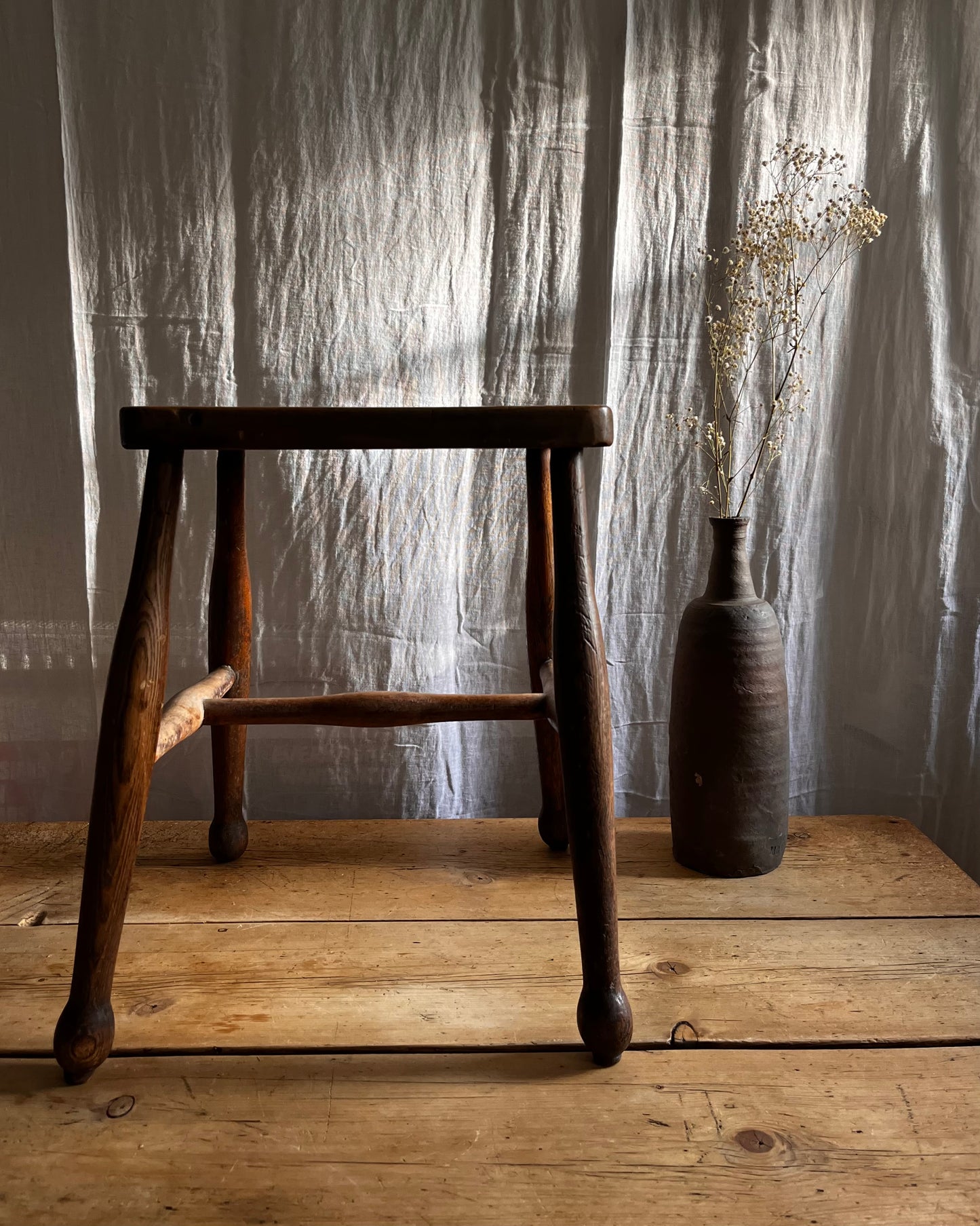 Late 19th Century Country Stool