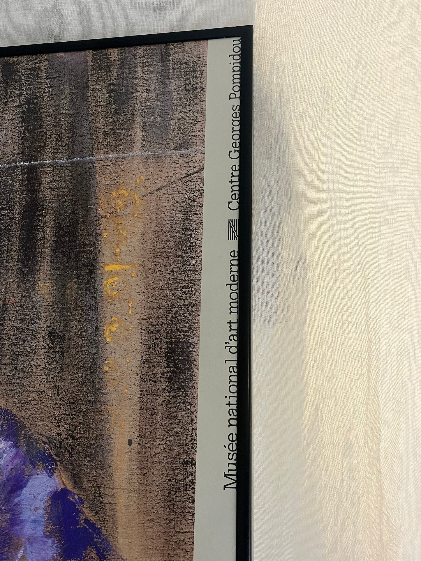 Francis Bacon Exhibition Poster c1988