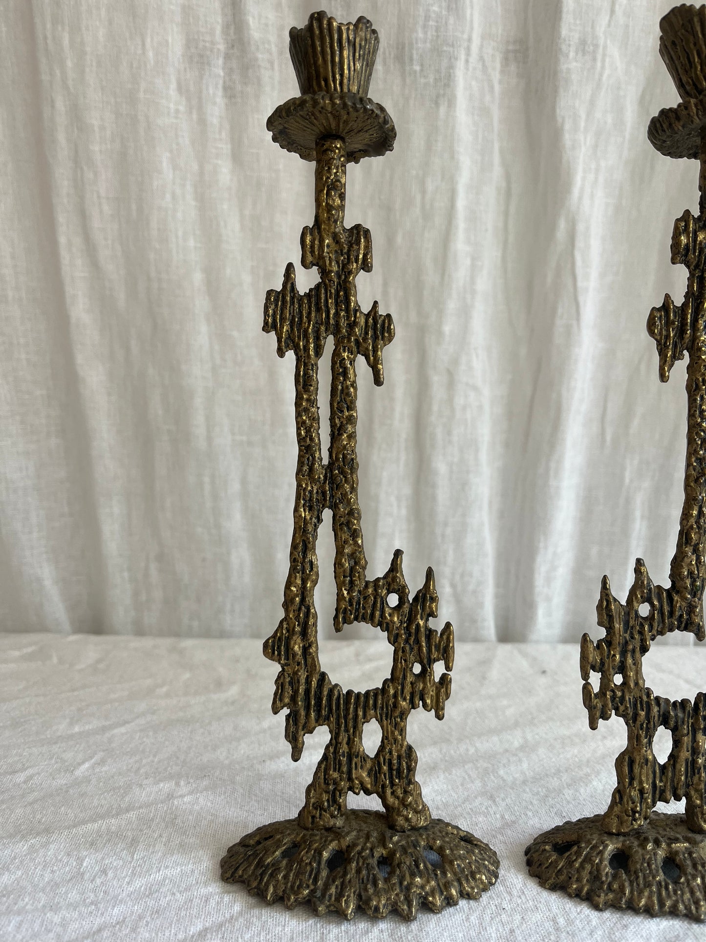 Wainberg Brutalist Candle Holders