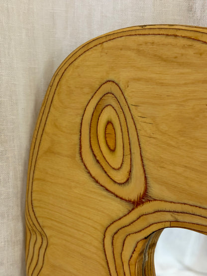 Post Modern Birch Mirror