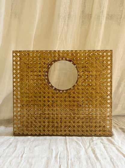 Lucite Magazine Rack Attributed To Christian Dior