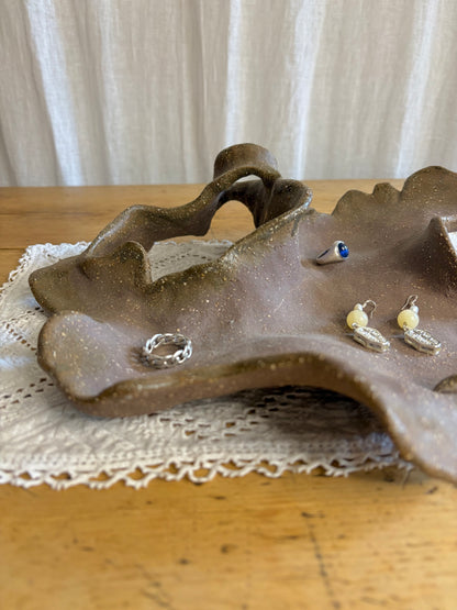 Biomorphic Pottery Tray