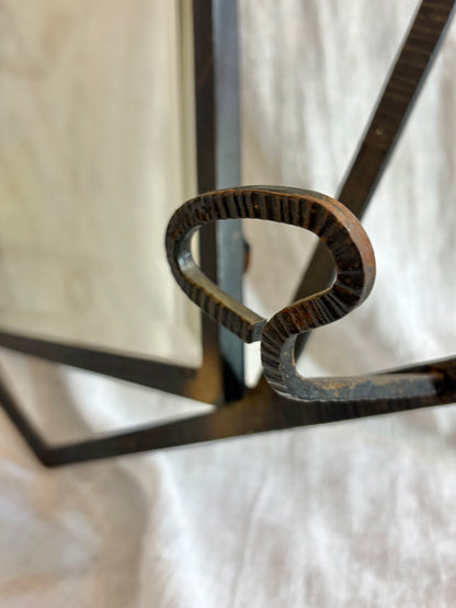 French Art Deco Iron Coat Rack