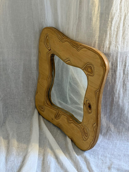 Post Modern Birch Mirror