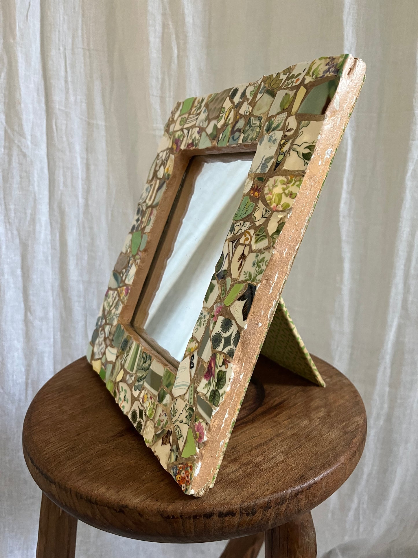 Small ‘Pique Assiette’ Table Mirror