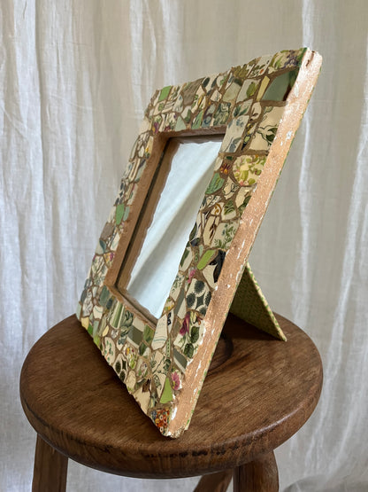 Small ‘Pique Assiette’ Table Mirror