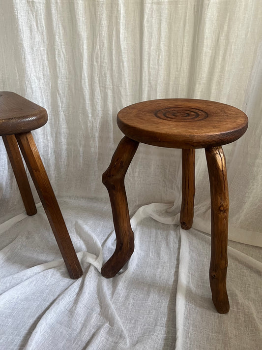 Rustic Tripod Stool