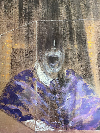 Francis Bacon Exhibition Poster c1988