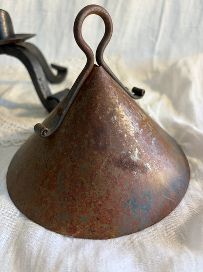 Mid 20th C Candle Holder With Snuffer