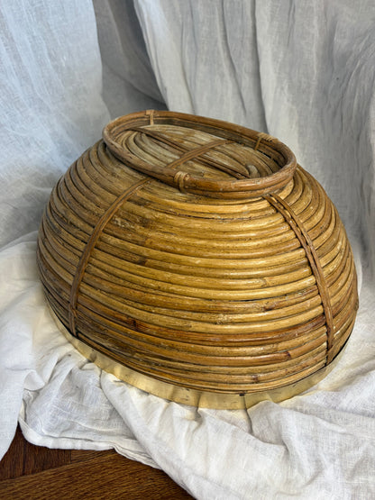 Large Italian Pencil Reed Bowl