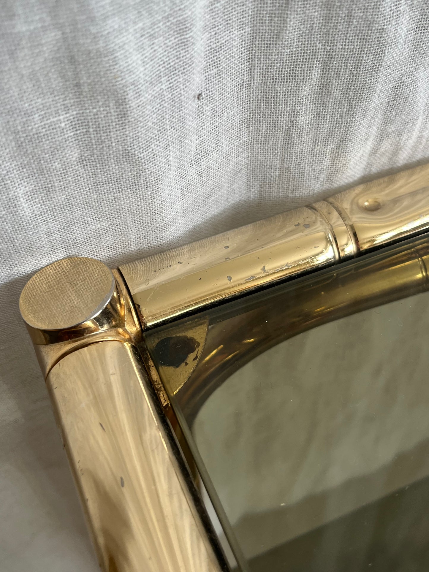 Pair Of Hollywood Regency Side Tables Or Bedsides
