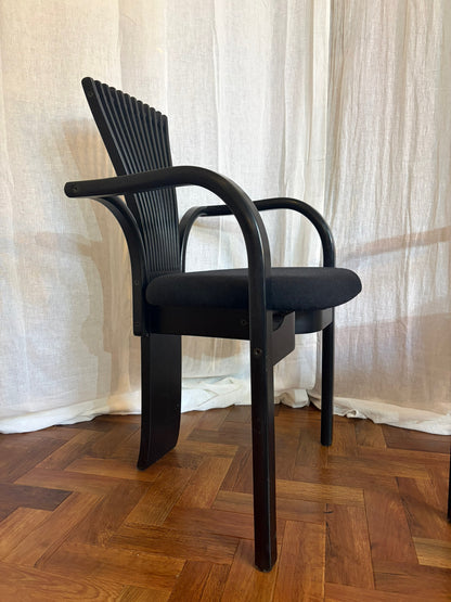 6 ‘Totem’ Dining Chairs By Torstein Nilsen c1980