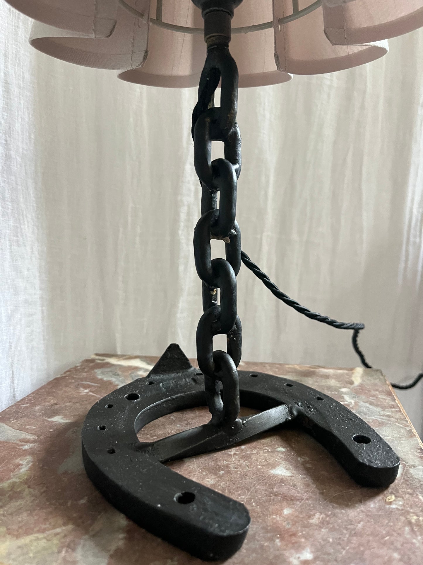 French Brutalist Lamp