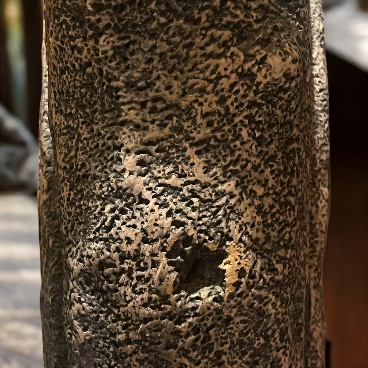 Large Brutalist Concrete Lamp