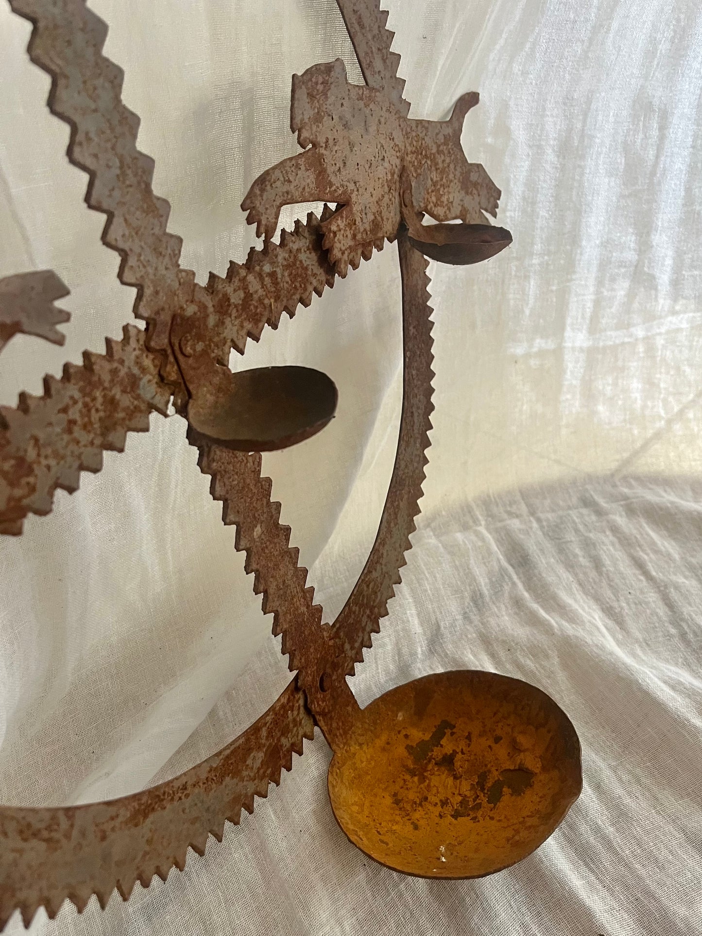 Wrought Iron Candle Sconce