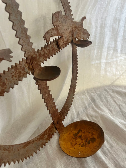 Wrought Iron Candle Sconce