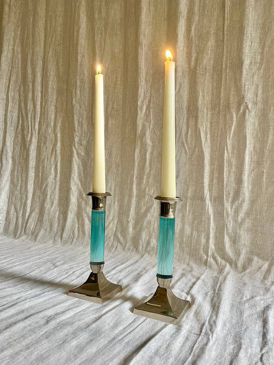 Art Deco Candle Holders