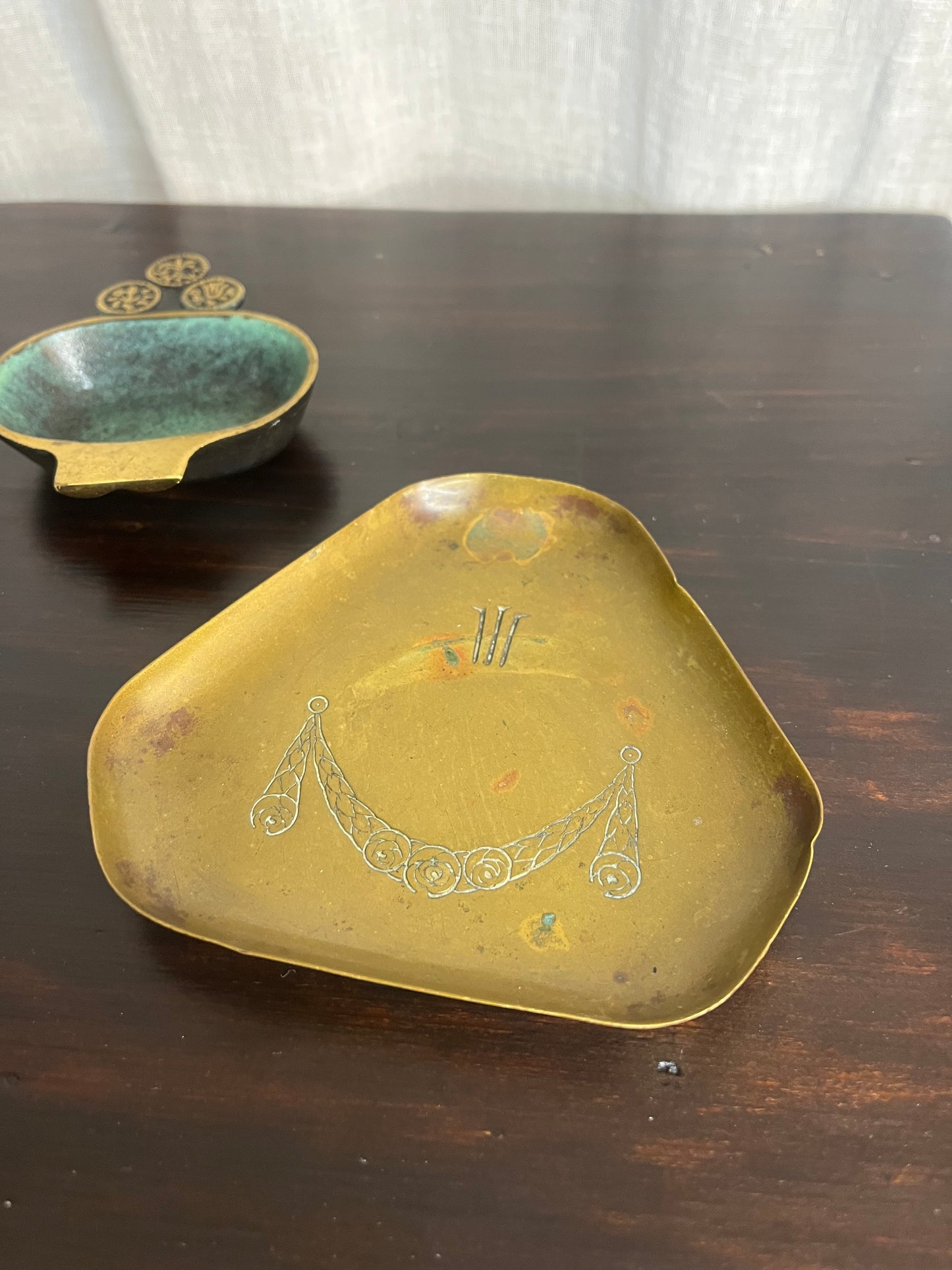 Small Brass Catch All Dish