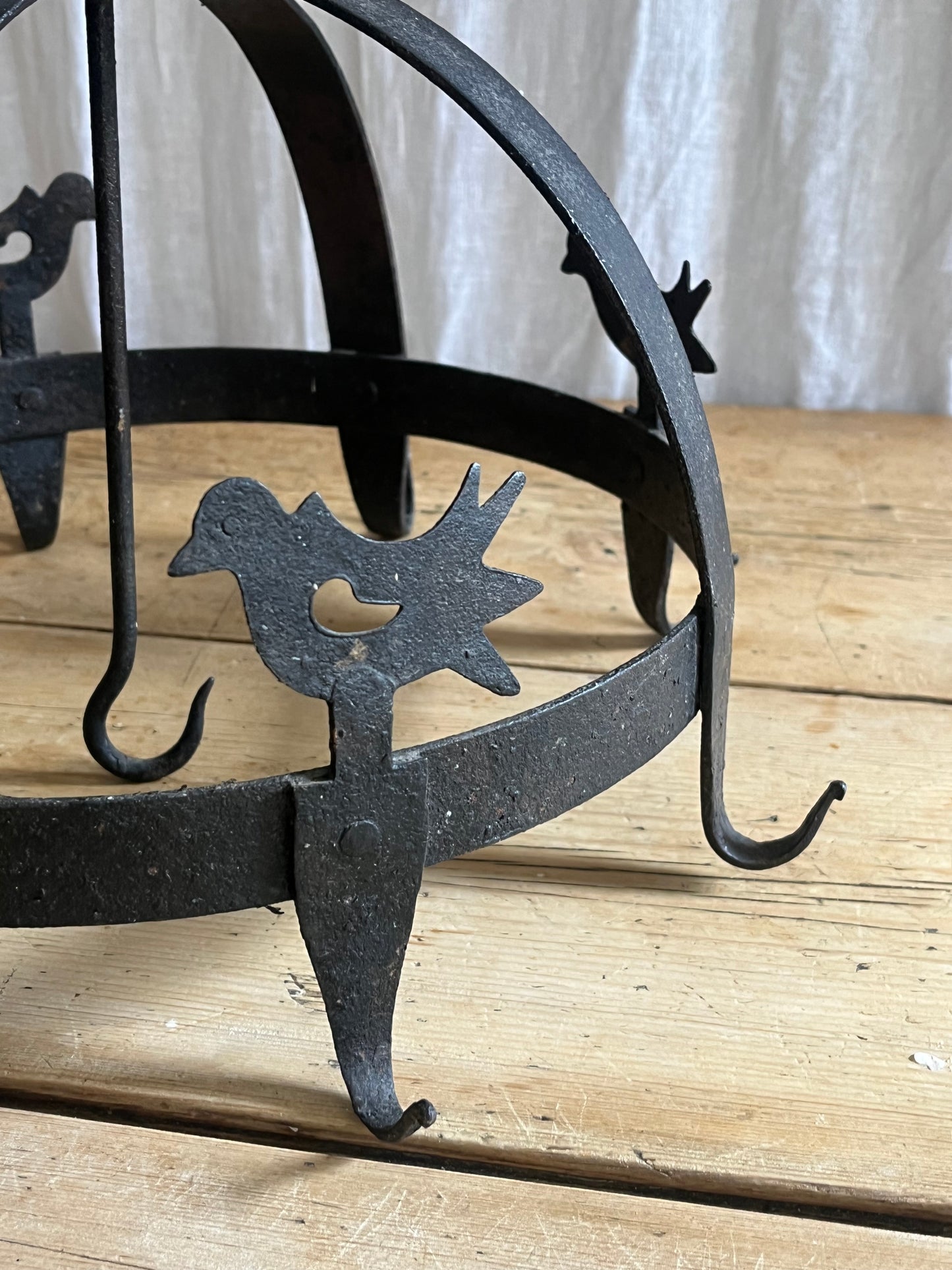 French Wrought Iron Game Hooks