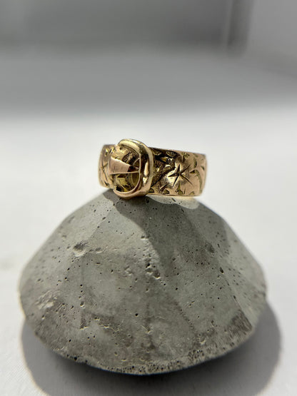 Antique Buckle Ring