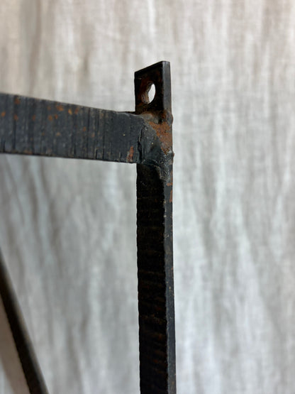 French Art Deco Iron Coat Rack