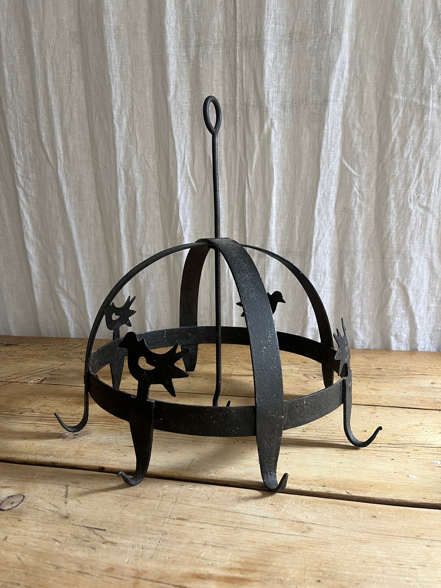 French Wrought Iron Game Hooks