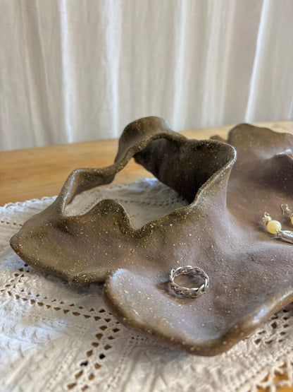 Biomorphic Pottery Tray