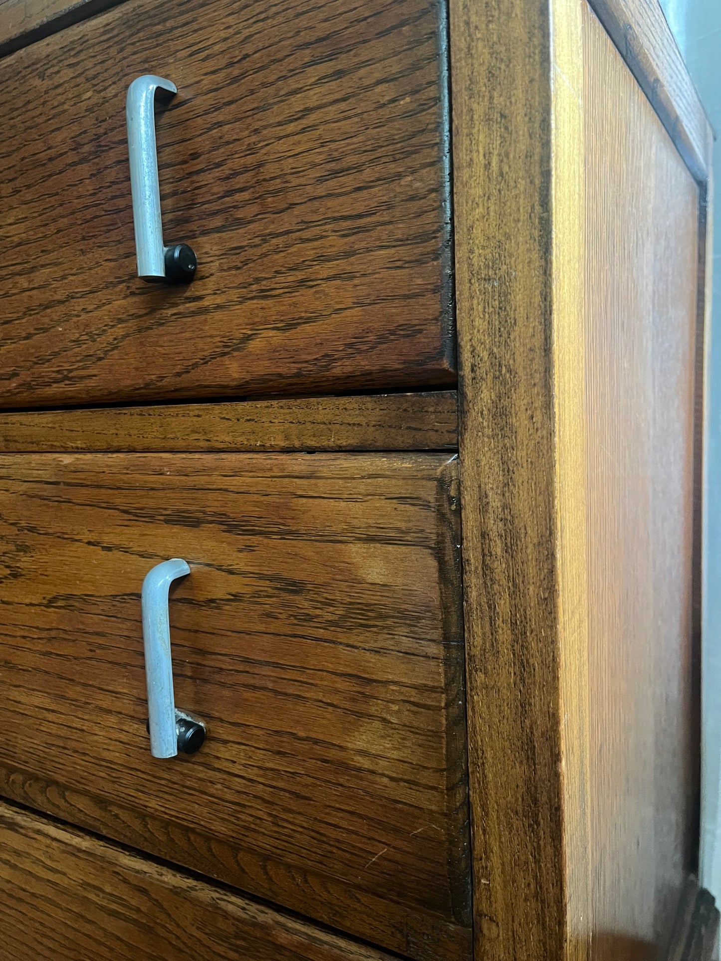 Art Deco Oak Chest Of Drawers