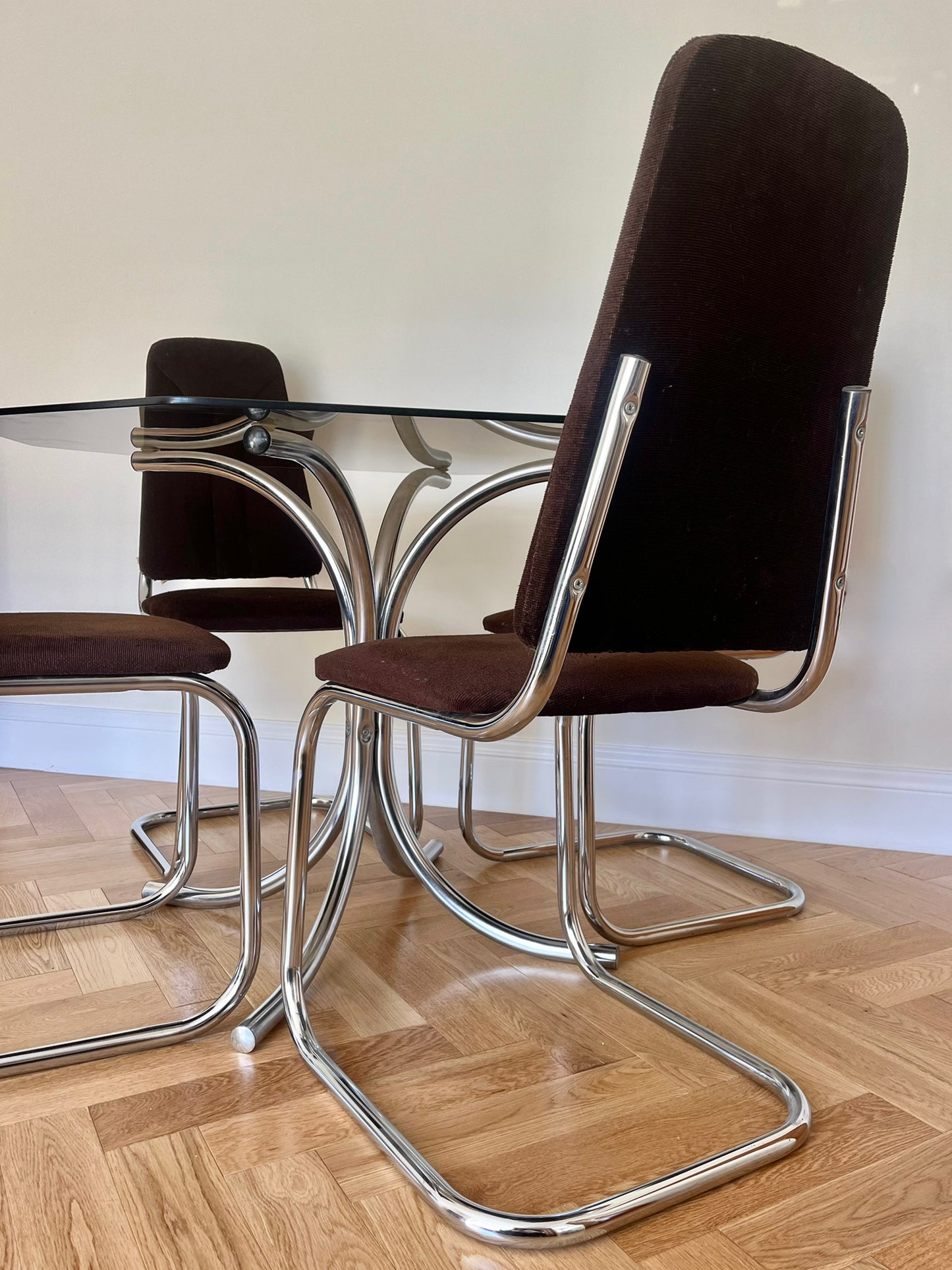 1970’s Glass Dining Table